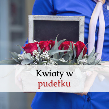 Kwiaty w pudełku